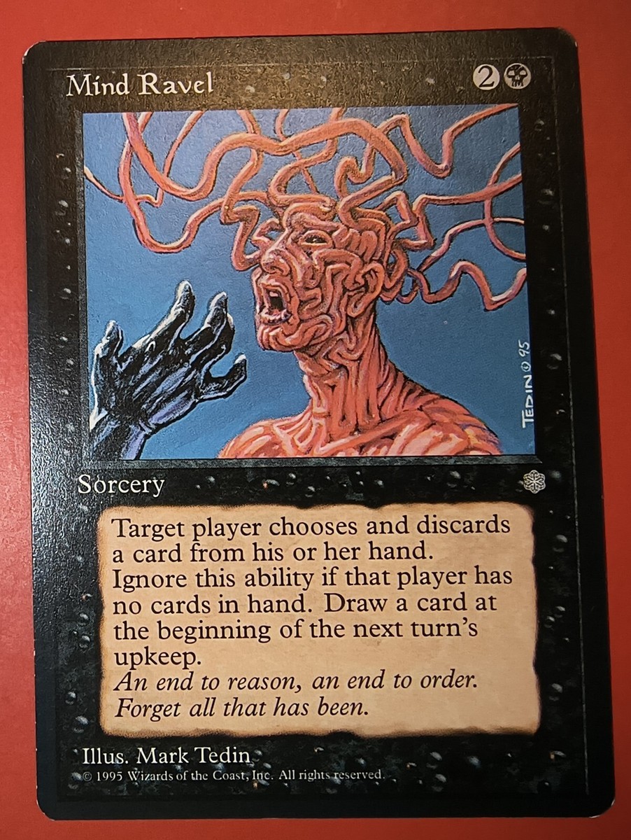 mtg mind card Sleight of [Ice Age] Your deck of cards represents all the weapons in your arsenal Mind Stone | Promotional |