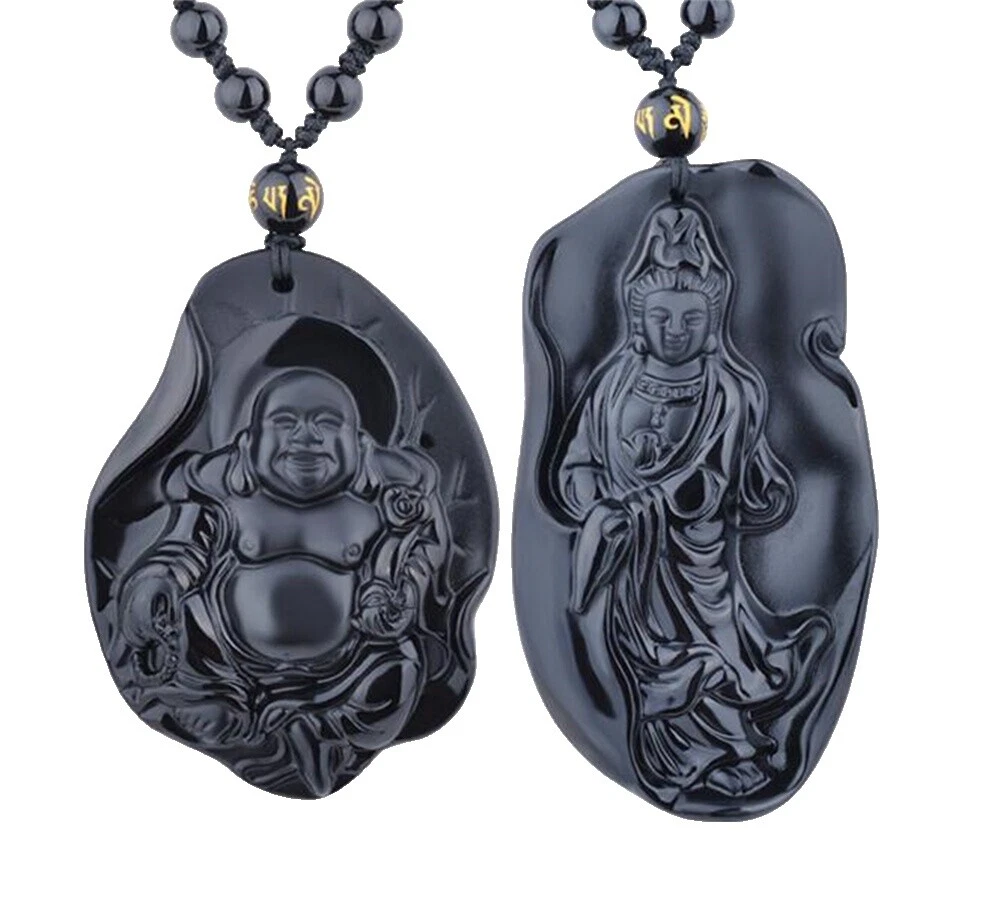 Piedra obsidiana Lucky Brand Joyería de Moda