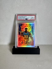 Tyson Beck x Patrick Ewing - King Of NY Rainbow Foil 2/8 PSA AUTO 10