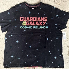 2025 Disney Parks Epcot Guardians Of The Galaxy Cosmic Rewind Shirt Adult XL NWT