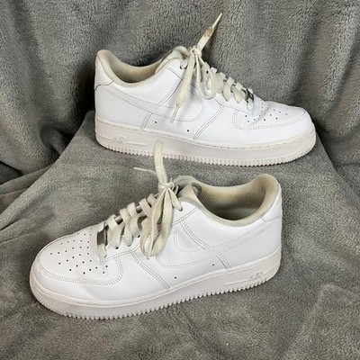 Nike Air Force 1 '07 Low-Top Sneakers Mens 9 White Casual Versatile