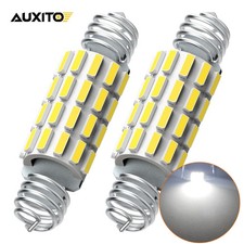 2X 39mm-42mm Festoon 24LED Interior Car Map Dome Light Bulb 12V-24V CANBUS 5W EV