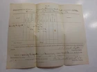 Civil War Document 1862 Fuel Camp Pierpont Virginia 5th Pennsylvania Signature