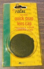 Vintage Focal 55mm Quick Snap Lens Cap Protect Your Camera Lens