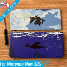 For Nintendo New 3DS 2015 Top  Bottom Plates Cover Housing Shell Faceplate Case