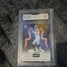 Panini 2018 Playbook Baker Mayfield Rookie #128 Cleveland Browns GMA 9 NFL Card. rookie card picture