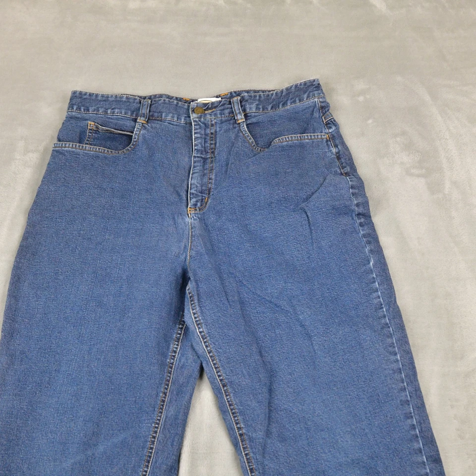 Talbots Jeans Womens 10 (29x28) Stretc Blue Denim - Image 4 of 4