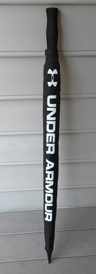 Under Armour Large Golf Umbrella Black Green with Case NEW