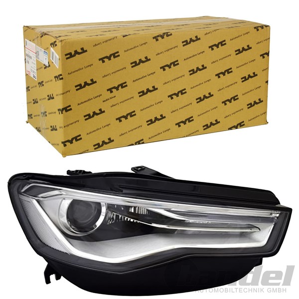 TYC Xenon LED Hauptscheinwerfer Scheinwerfer Rechts Passend FüR Audi A6-image