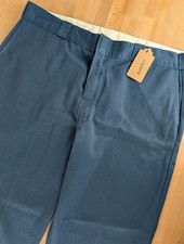 Vintage Dickies wide leg flat front chinos. Mens 42W 30L. DN3211
