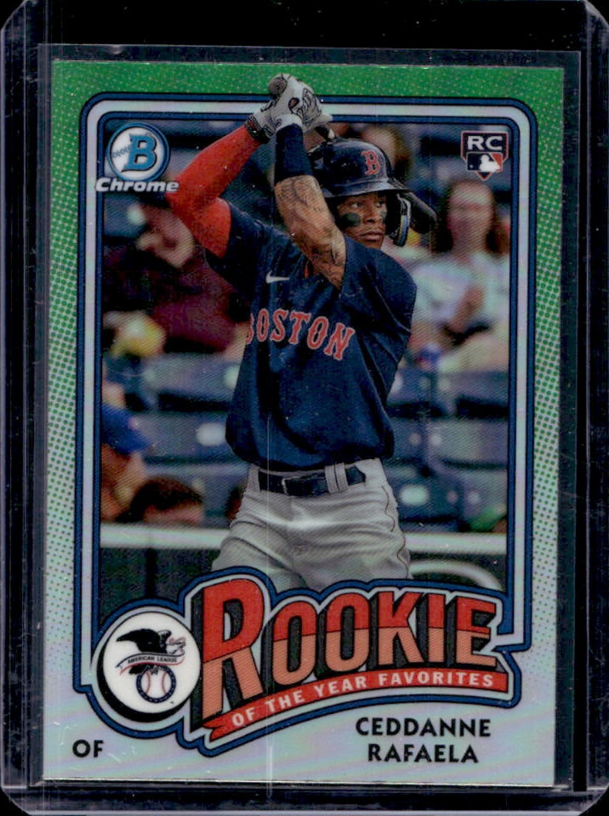 2024 Bowman Ceddanne Rafaela Rookie of the Year Favorites Chrome RC #ROY-5