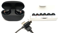 Sony WF-1000XM5/B Headphones Wireless Bluetooth Noise Canceling Black WF1000XM5
