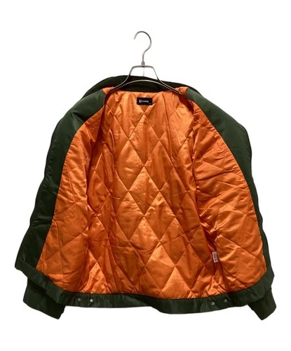 Subciety Flight Nylon WORK JKT Jacket Men's Size L Olive image 3