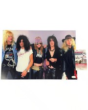 Duff McKagan signed 12x18 Photo Bassist Guns N' Roses