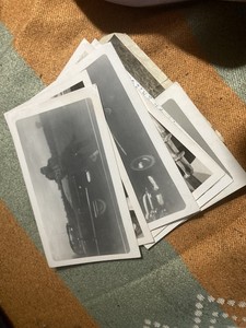 Vintage Car Pictures Lot Black And White As Is As Seen Vintage Car Pictures Lot