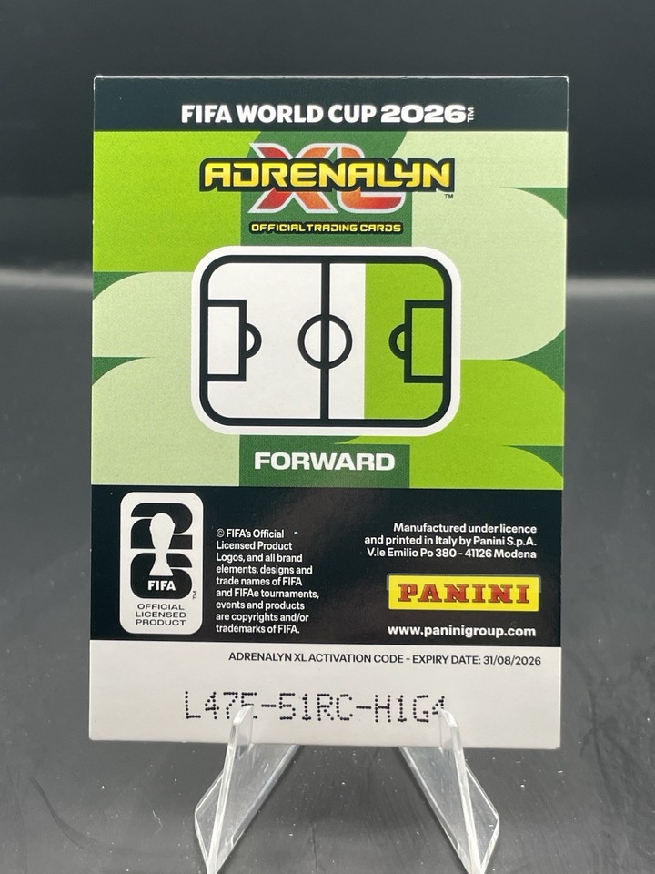 Exclusive Cristiano Ronaldo Panini Adrenalyn XL 2026 World Cup Limited