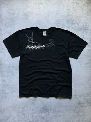 LOSTPROPHETS バンドTシャツ ブラック Vintage Lostprophets Rock Band T-Shirt Mens Size L Nine Inch Nails