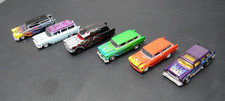 1955 56 57 Chevy Chevrolet Nomad Diecast 164 Scale Flamed Lot Of 6 1955 56 57 Chevy Chevrolet Nomad Diecast 164 Scale Flamed Lot Of 6