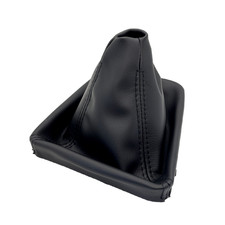 Schaltsack Schaltmanschette Schwarz mit Rahmen für BMW 3er | E46 | Bj. 1998-2007
