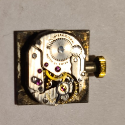 IWC International Uhr Werk + Zeiger + Zifferblatt I.W.C. gebraucht für Sammler !