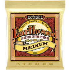 Ernie Ball 2002 Earthwood 80/20 Bronze Medium Acoustic Guitar Strings