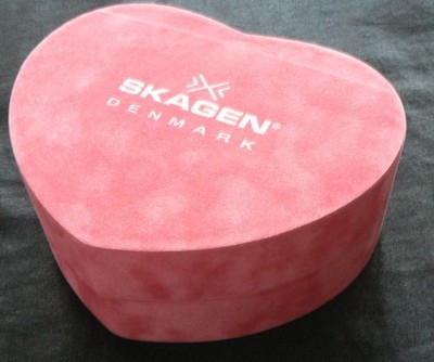 Uhrenbox von Skagen in Herzform. Nur erhältlich beim Kauf einer Skagen-Uhr *NEU*