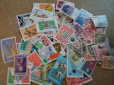 Collection lot 110 different Nicaragua stamps - packet A