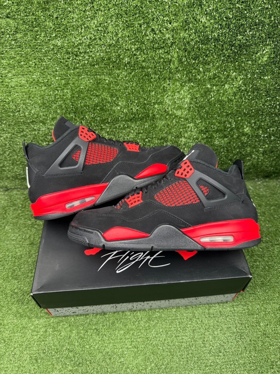 Size 10.5 - Jordan 4 Retro Mid Red Thunder 195243538004| eBay