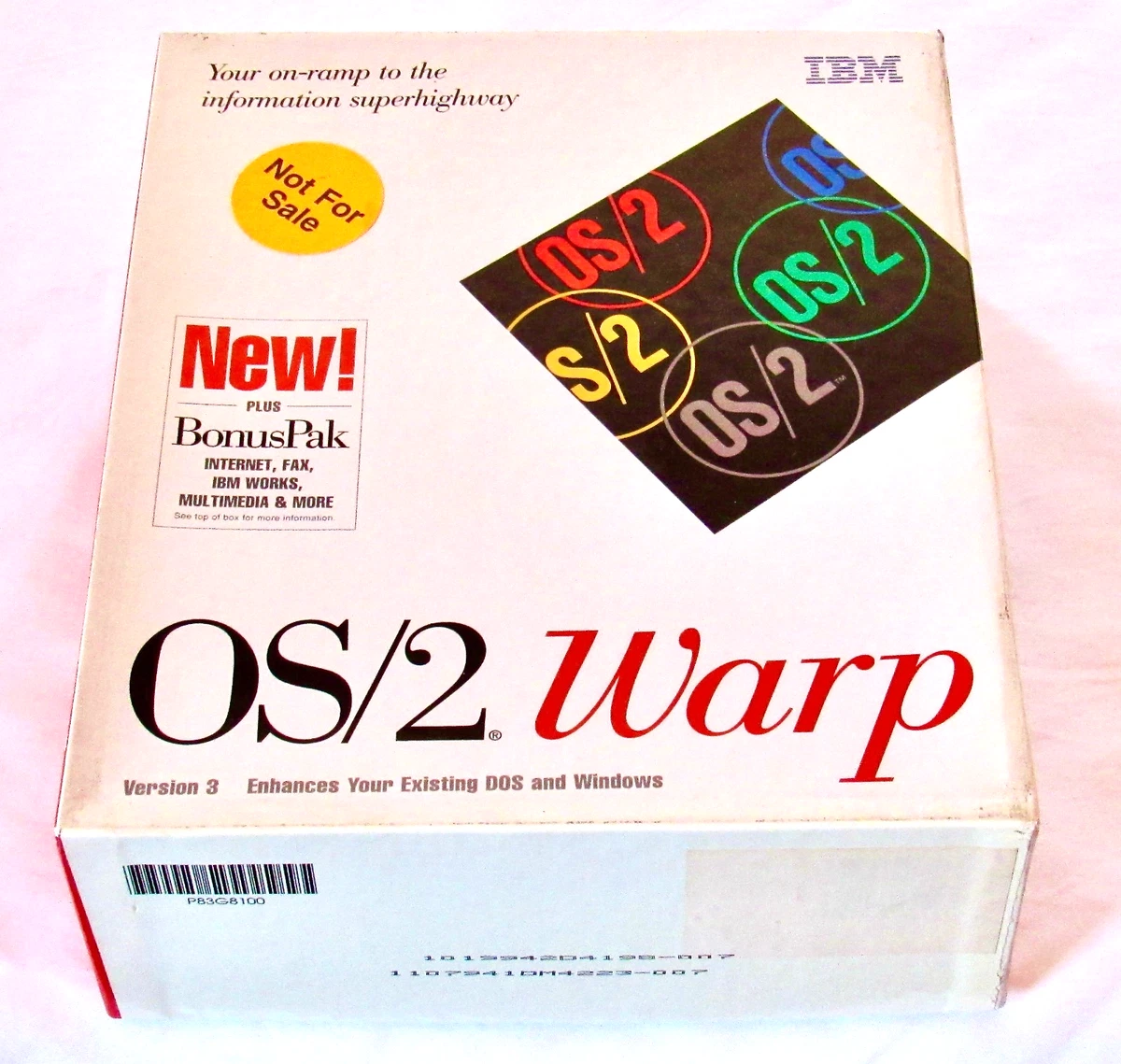 IBM OS/2 Warp Floppy 3.5