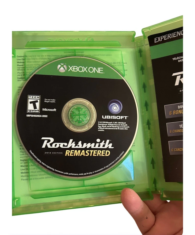 Rocksmith 2014 Edition Remastered ( Xbox One) No Cable No Manual UNTESTED - Image 3 of 4