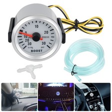 Universal 52mm 12v Car Turbo Boost Gauge Meter 0-30 Psi Digital Pressure Turbo
