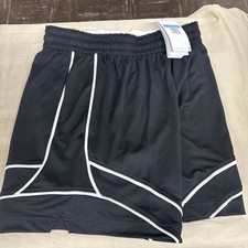 Nike Stock Dri-FIT Swoosh Fly Short Women's M Basketball Black Loose Fit DX9091