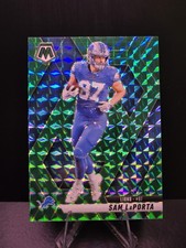 Sam Laporta Lions 2025 Mosiac Green Prizm #63