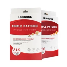 216 Pimple Patches Dots Hydrocolloid Acne Spot Stickers Cystic Acne Patch Heal