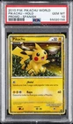 2010 POKEMON WORLD COLL SPANISH PIKACHU-HOLO PSA 10