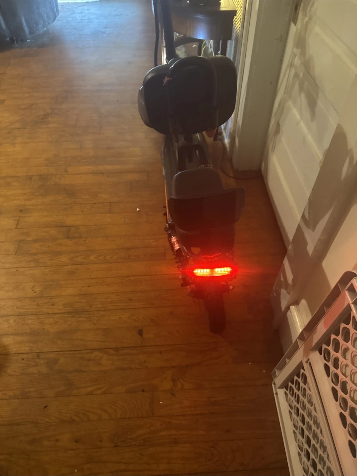 Scooter With Two Seats Runs Very Well Charge Will Hold For 30 Miles