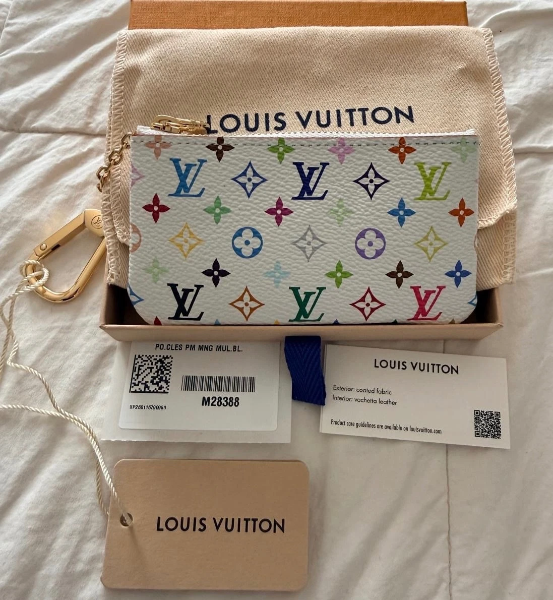 louis vuitton white multicolor products for sale | eBay