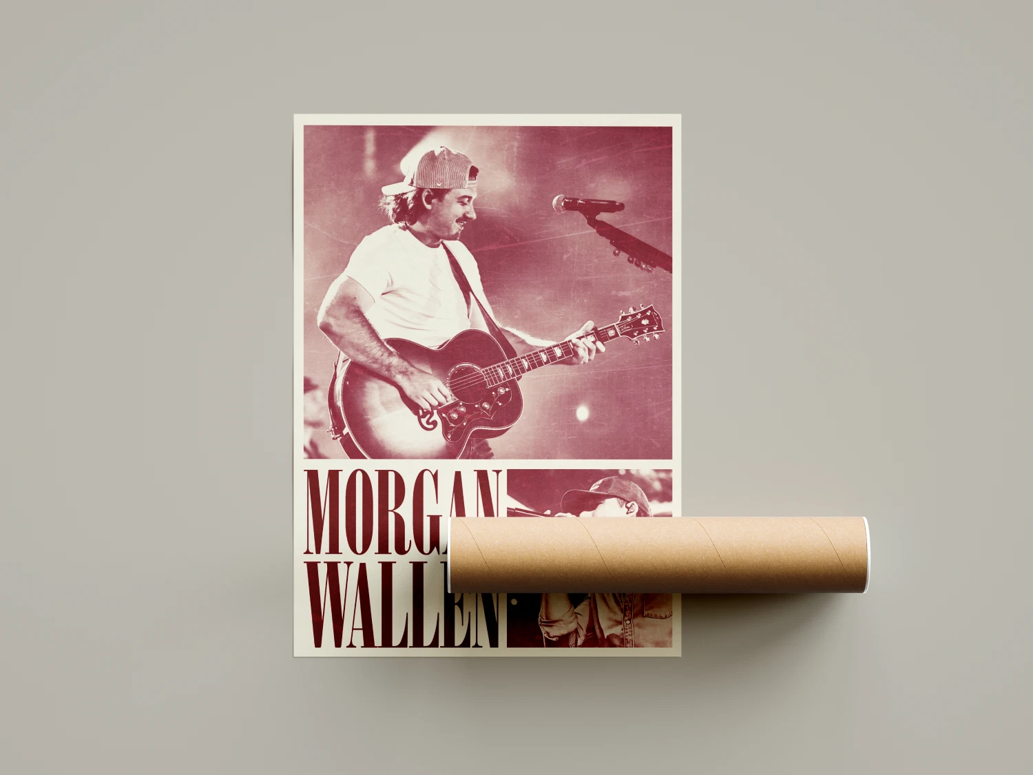 Wallen Western Poster - Country Music Wall Art