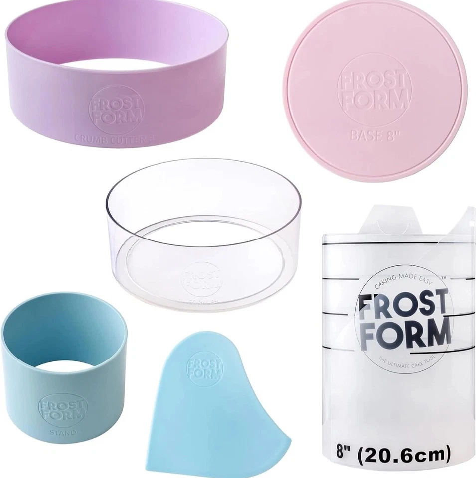 Forma de escarcha - Inicio + Kit 8 pulgadas 7 piezas Set | Calidad profesional, comida-gr... Foto 4 de 4