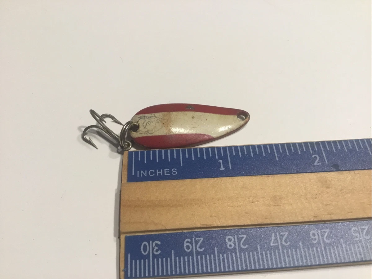 Lot de leurres de pêche vintage Dardevle cuillère Wetzell balbuzard