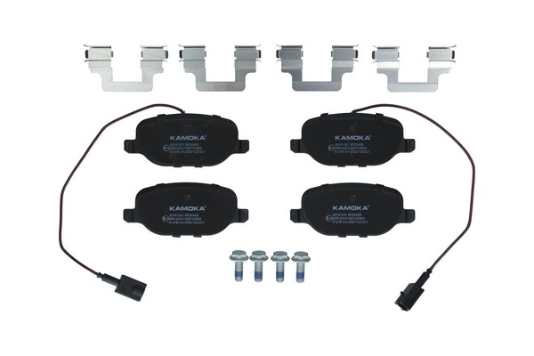 Kamoka Bremsbelagsatz Scheibenbremse JQ101321 FüR Alfa Giulietta 940FXA1A Bifuel-image