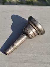 Vintage Early Double-Cup Trombone Mouthpiece Early Patent.