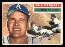 1956 Topps Gus Zernial #45 PR (Filler)