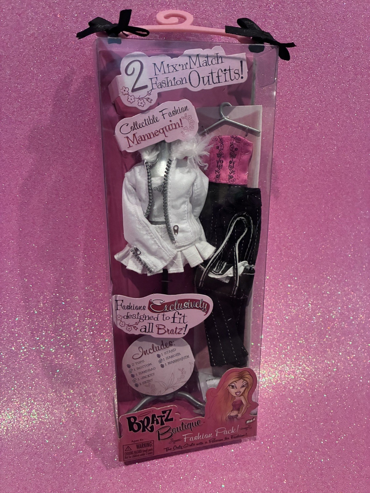 NEW! Bratz Doll Boutique Fashion Pack 2 Mix N Match Outfits 
