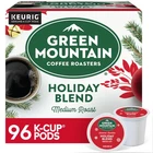 Green Mountain Coffee Roasters Holiday Blend, K-Cups Pods, 96 Count