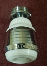 Delta 15/16" 27-in 55/64" 27-in Chrome/White Dual Standard Swivel Aerator 247RSA