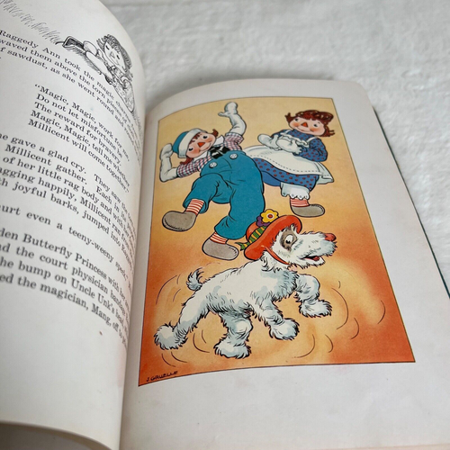 Raggedy Ann and the Golden Butterfly Johnny Gruelle Rare 1st Ed Vintage 1940 - Picture 15 of 17