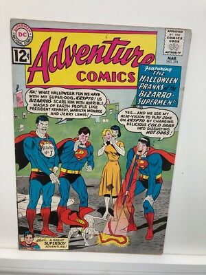 Adventure  Comics   # 294    FINE    March  1962   1st Bizarro  Marilyn Monroe,