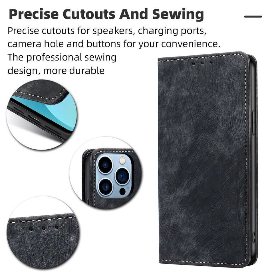 For Nokia 5.1 6.1 7.1 Plus 8.1 X5 X6 X7 Nokia 6 8 C1 Flip Magnetic Stand Cover - Image 2 of 4