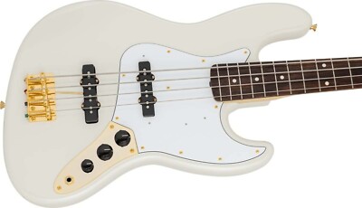 Fender Made in Japan Traditional 2025 60s Jazz Bass White Pearl